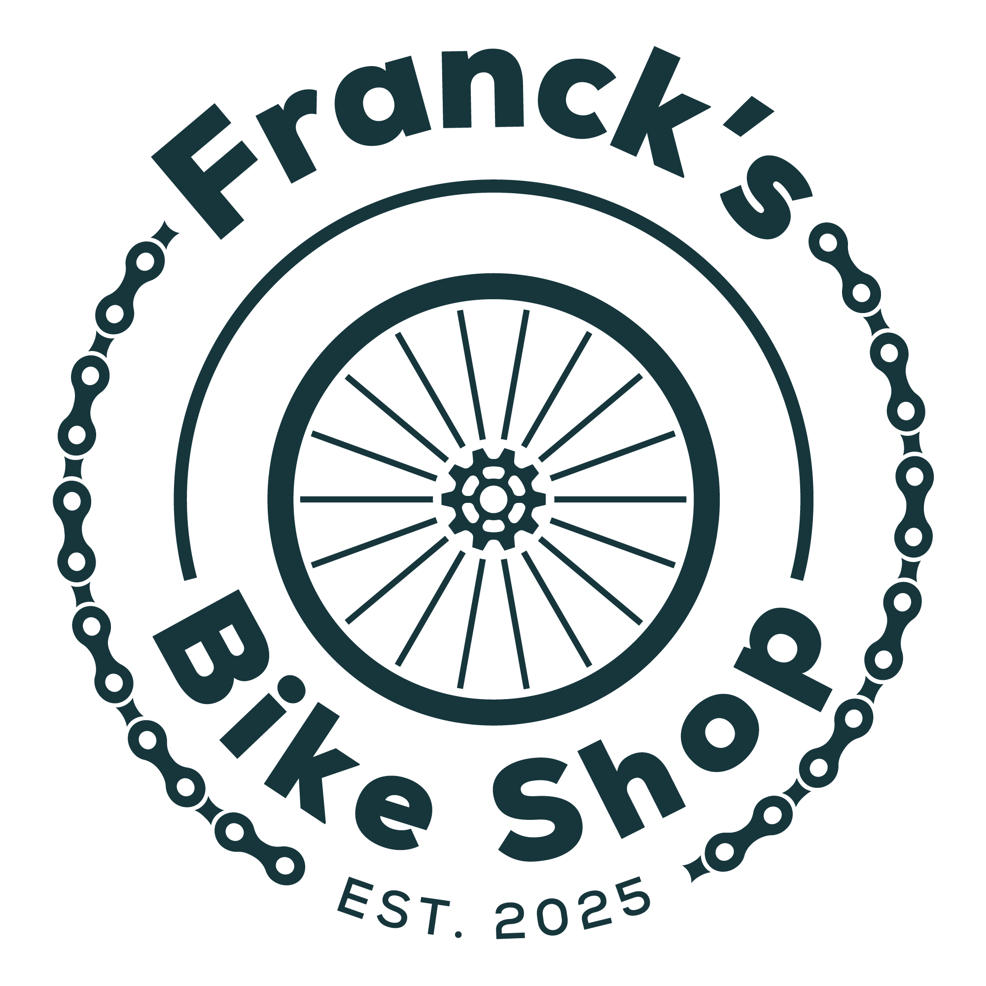 logo noir franck's bike shop
